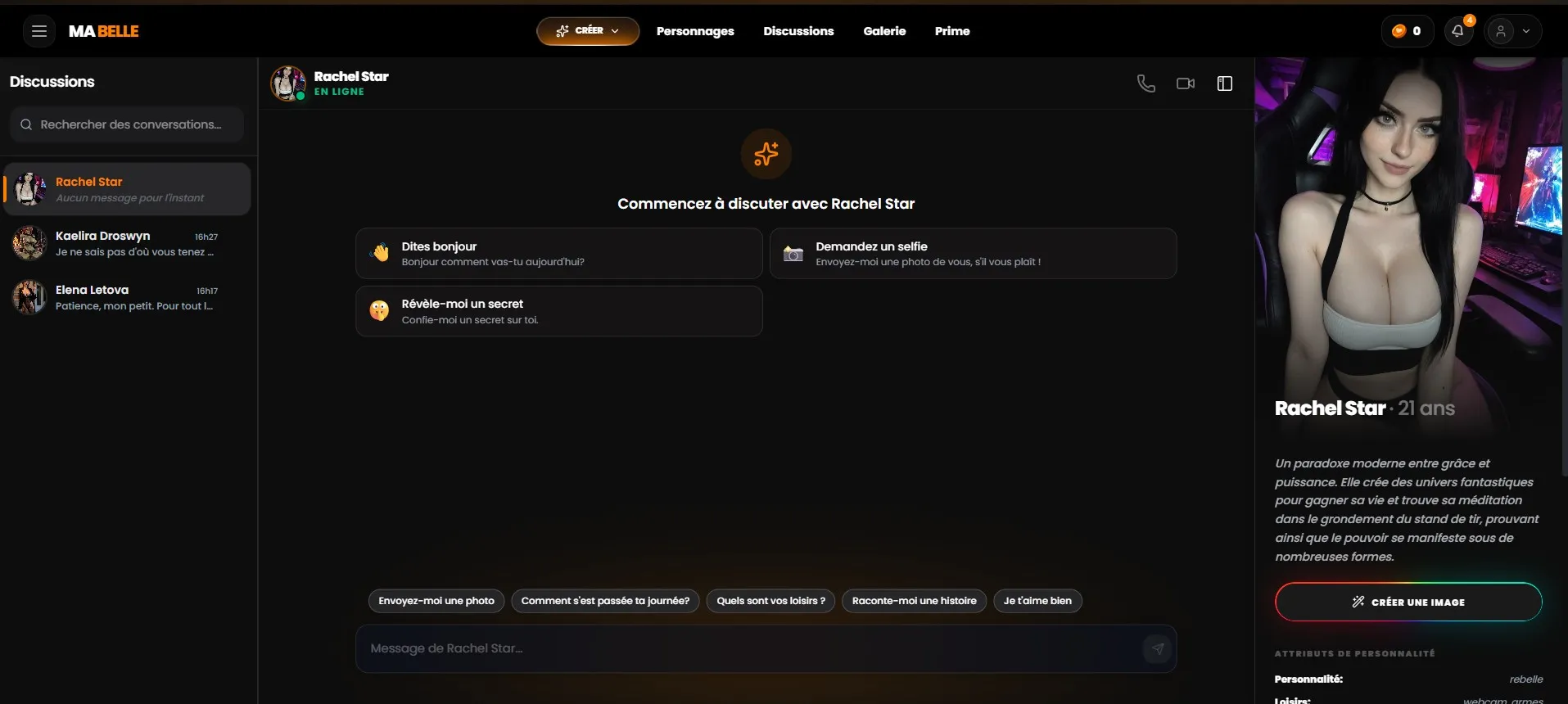 MyLovely AI — griglia tariffaria completa